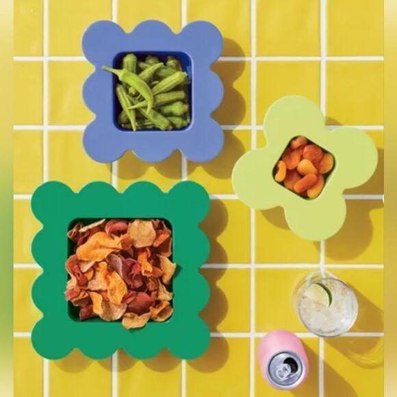 Tabitha Brown 3pc Flower Stacking Snack Set - Picture 2 of 3